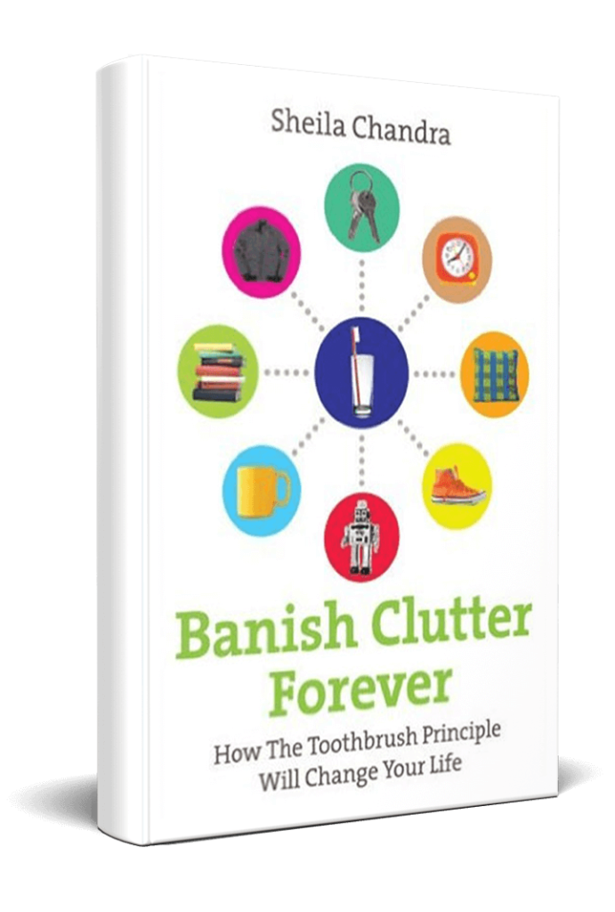 Sheila Chandra - Banish Clutter Forever Book Cover